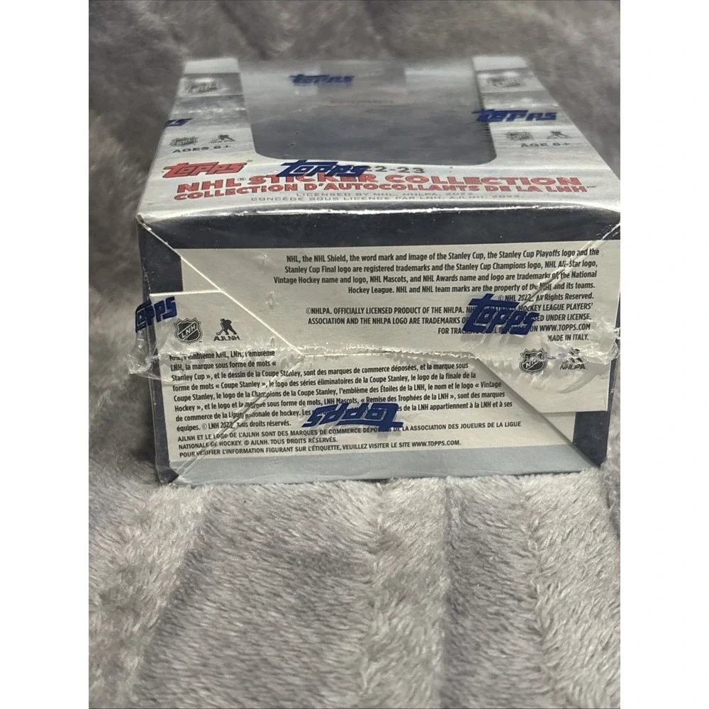 2022-23 Topps NHL Sticker Collection‎ Box FACTORY SEALED